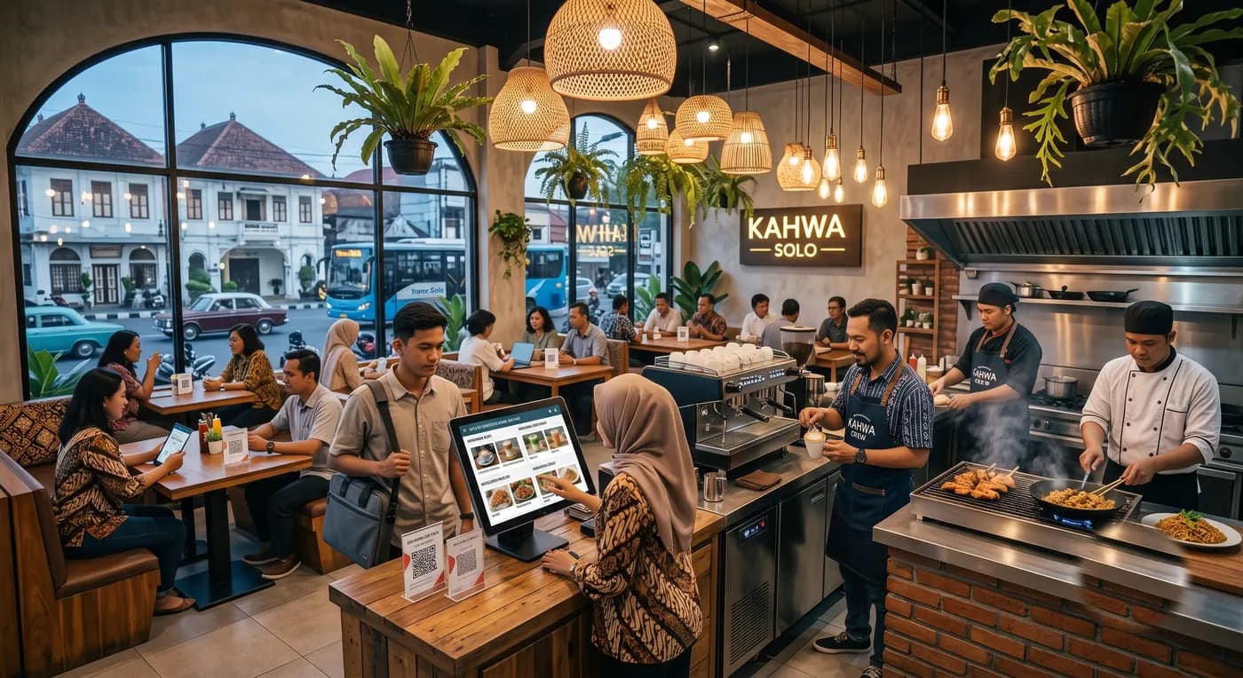 Aplikasi Kasir Cafe dengan Menu, QR Order & Kasir Cepat