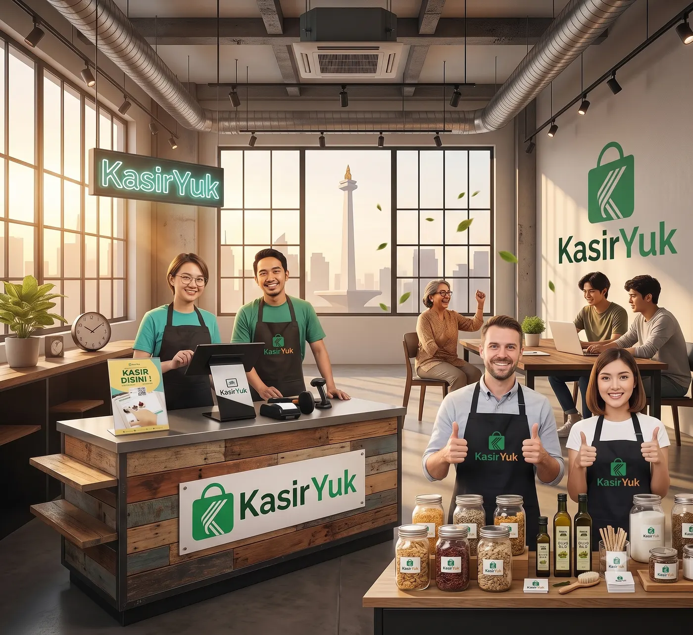 Aplikasi Kasir Gratis Selamanya untuk UMKM Indonesia